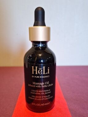 Pure Romance Massage Oil Bottle